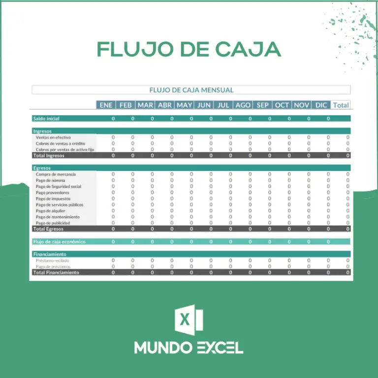 🥇 Plantilla Excel Flujo De Caja 3738