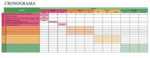 Plantilla Cronograma En Excel - Organizarse Es Ganar