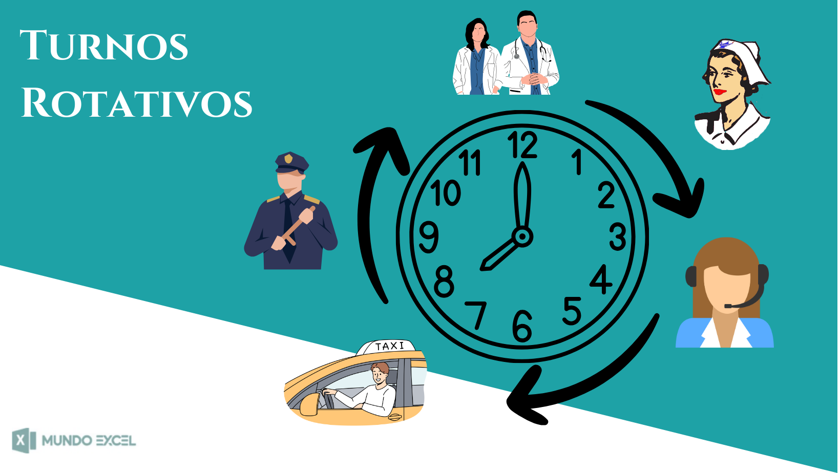 Como Hacer Turnos Rotativos De 8 Horas