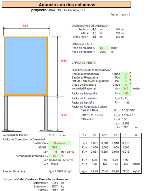 🔥 Plantilla Excel Ingeniería Civil GRATIS