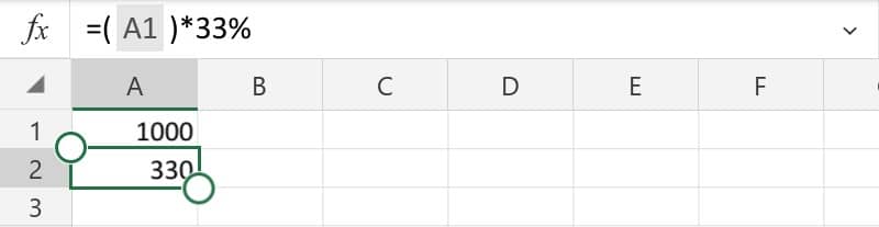 ajustar porcentaje en excel 
