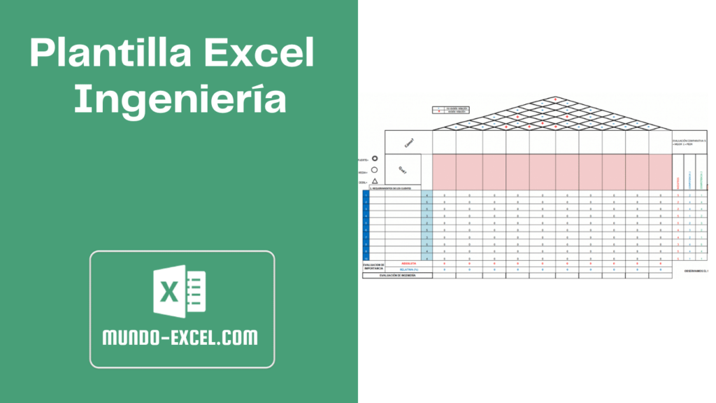 Plantilla excel ingeniería