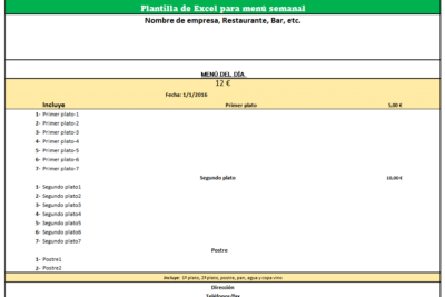 Plantilla-Excel-Menu-semanal