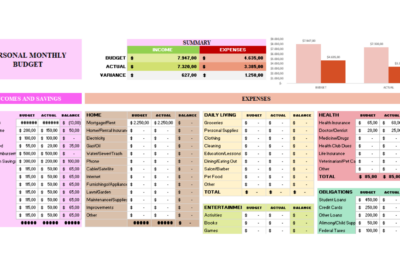 plantilla excel asistencia personal