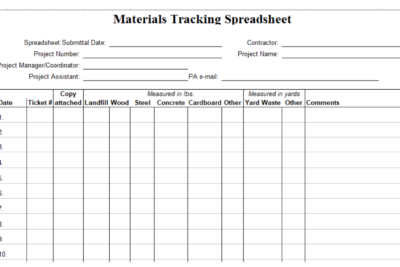 control de materiales en obra excel