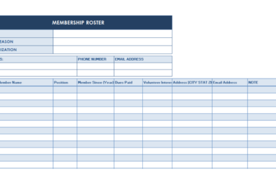 plantilla excel directorio