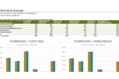 plantilla excel estudio juridico