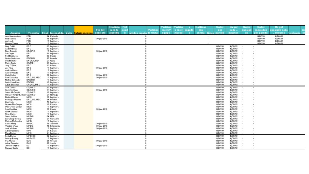 plantilla excel futbol gratis