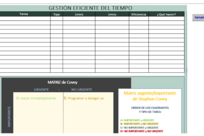 plantilla excel gestión de proyecto