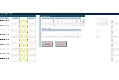 plantilla excel liga 6 equipos