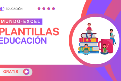 plantillas excel educación