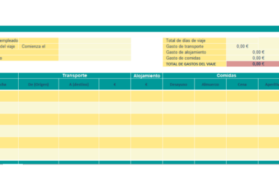 plantilla excel transporte
